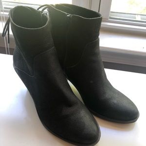 Lucky Brand Black Ankle Boots